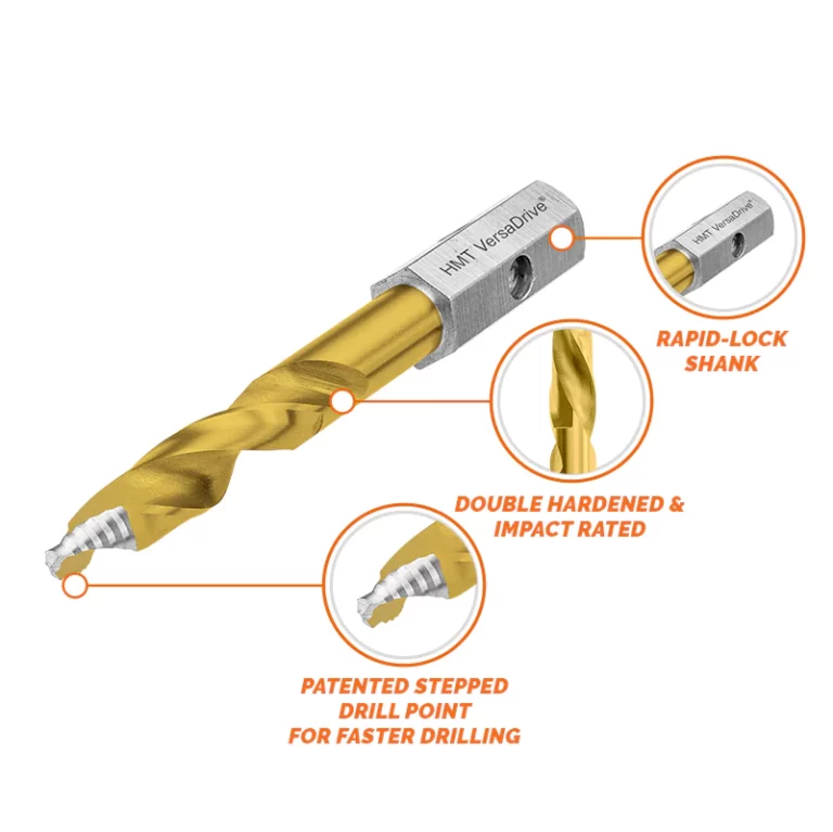 HMT VersaDrive TurboTip Impact Drill Bit 6-22mm - Image 2