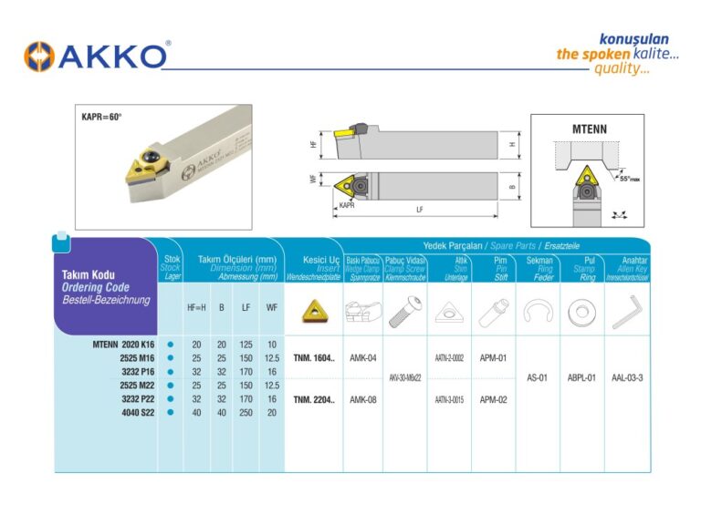 AKKO MTENN 2020 K16 External turning toolholder - neutral - Image 2
