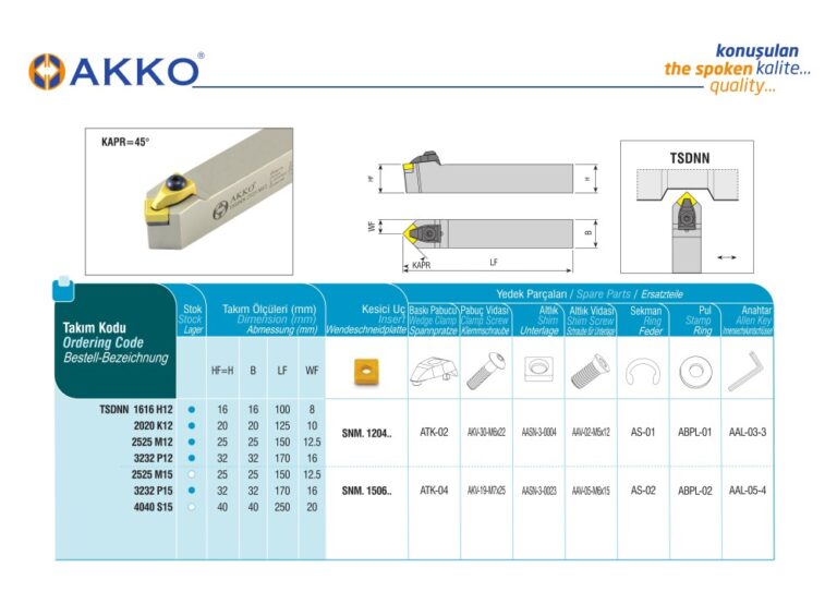 AKKO TSDNN 2020 K12 External turning toolholder - neutral - Image 3