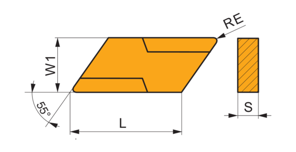 DORMER PRAMET KNUX 160405EL-72:T9325 Pack off 10 - Image 3