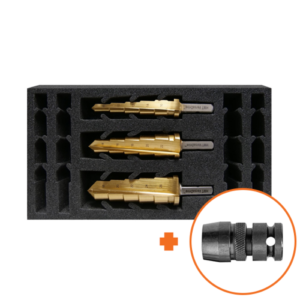 HMT VersaDrive® ImpactaStep Cutter 3pc Set