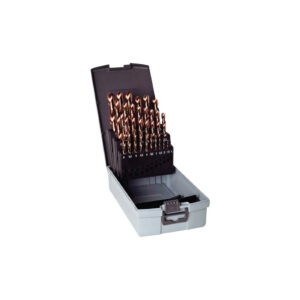 AERO-X Hsco Cobalt Drill Set By Guhring 1.0-13.0mm 19 Piece Violet Tempered 1083